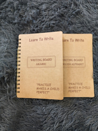 Grooved Learning Kit in Arabic and English (Reusable)