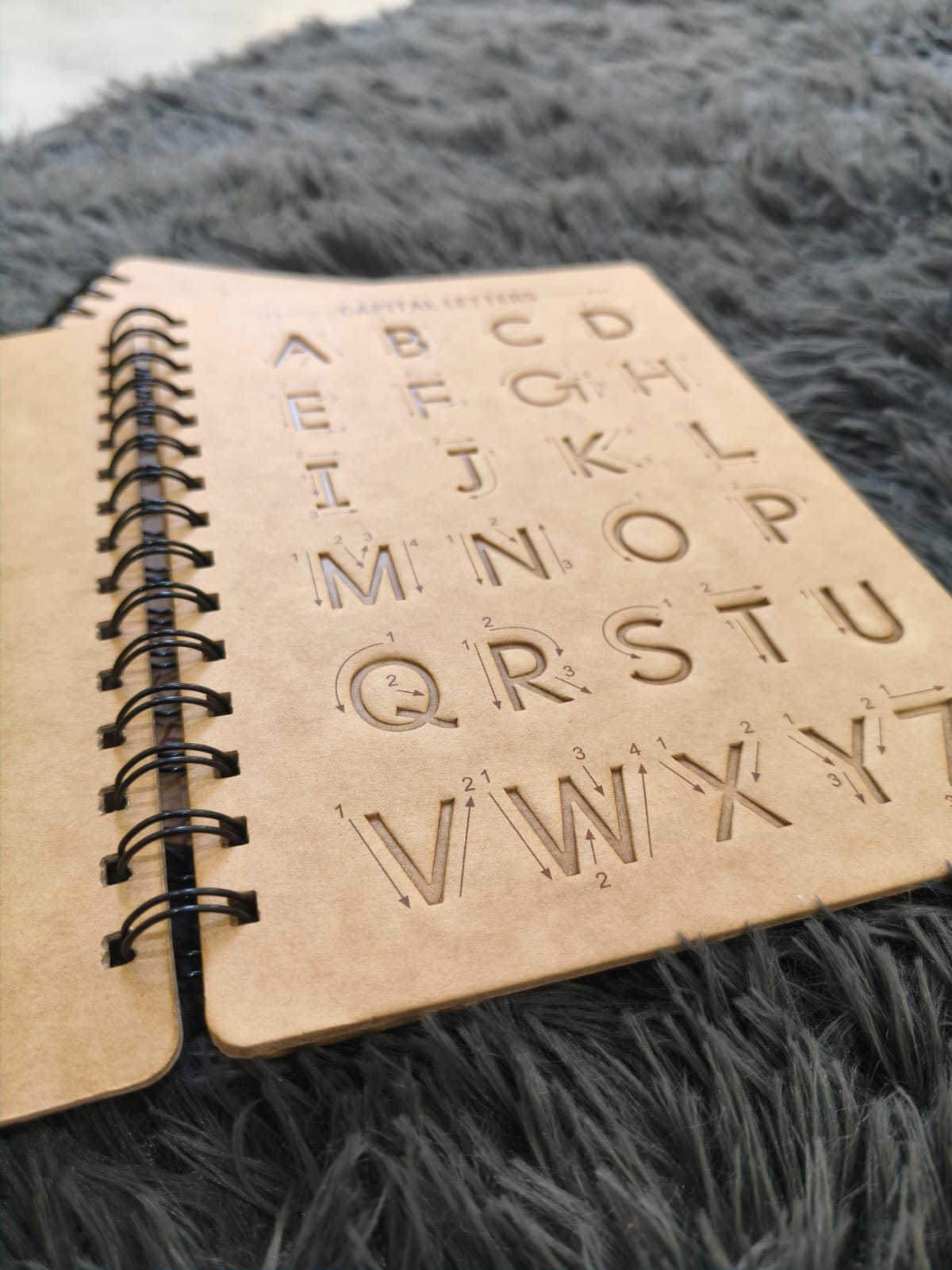 Grooved Learning Kit in Arabic and English (Reusable)