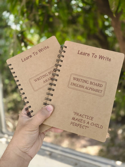 Grooved Learning Kit in Arabic and English (Reusable)